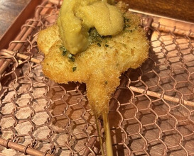 Dinner at kushikatsu daibon (串かつ だいぼん)