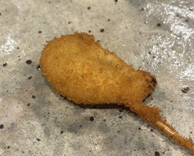 Dinner at kushikatsu daibon (串かつ だいぼん)
