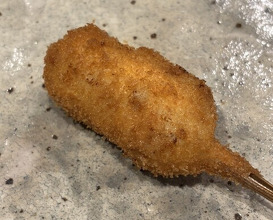 Dinner at kushikatsu daibon (串かつ だいぼん)