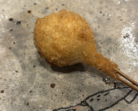 Dinner at kushikatsu daibon (串かつ だいぼん)