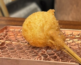 Dinner at kushikatsu daibon (串かつ だいぼん)