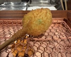 Dinner at kushikatsu daibon (串かつ だいぼん)