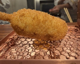 Dinner at kushikatsu daibon (串かつ だいぼん)