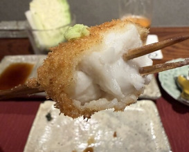 Dinner at kushikatsu daibon (串かつ だいぼん)
