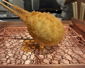 Dinner at kushikatsu daibon (串かつ だいぼん)