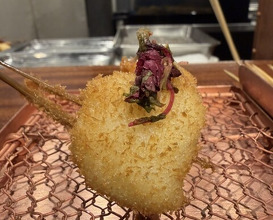 Dinner at kushikatsu daibon (串かつ だいぼん)