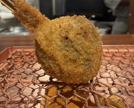 Dinner at kushikatsu daibon (串かつ だいぼん)