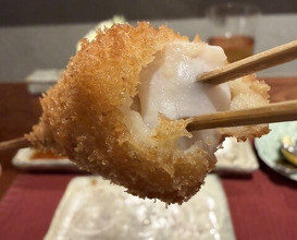 Dinner at kushikatsu daibon (串かつ だいぼん)