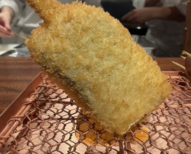 Dinner at kushikatsu daibon (串かつ だいぼん)
