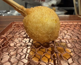Dinner at kushikatsu daibon (串かつ だいぼん)