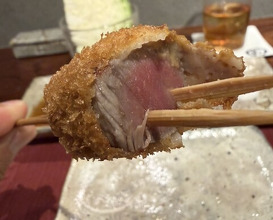 Dinner at kushikatsu daibon (串かつ だいぼん)