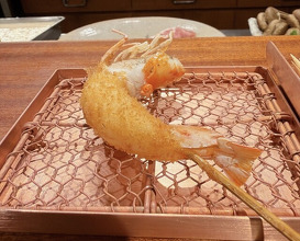 Dinner at kushikatsu daibon (串かつ だいぼん)