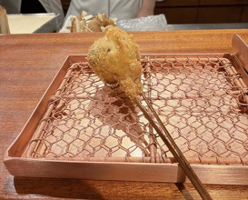 Dinner at kushikatsu daibon (串かつ だいぼん)