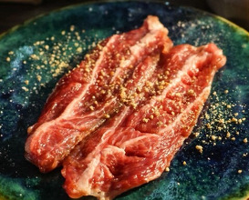 Dinner at Shinya Yakiniku Daichan (深夜焼肉 だいちゃん)