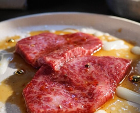 Dinner at Shinya Yakiniku Daichan (深夜焼肉 だいちゃん)