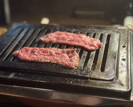 Dinner at Shinya Yakiniku Daichan (深夜焼肉 だいちゃん)