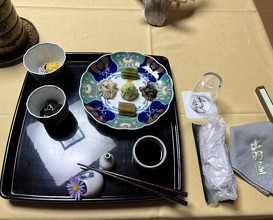 Dinner at Dewa Ya (出羽屋)