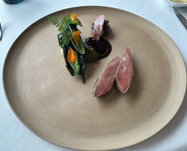 Dinner at ESqUISSE (エスキス)