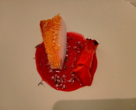 Dinner at ESqUISSE (エスキス)