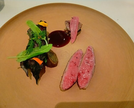 Dinner at ESqUISSE (エスキス)