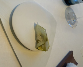 Dinner at ESqUISSE (エスキス)