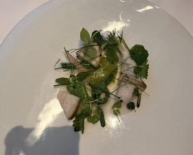 Dinner at ESqUISSE (エスキス)