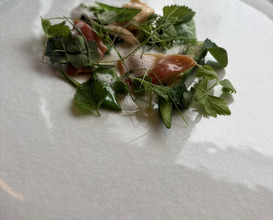 Dinner at ESqUISSE (エスキス)
