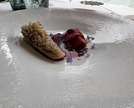 Dinner at ESqUISSE (エスキス)