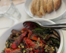 Dinner at Fogliolina della Porta Fortuna (フォリオリーナ・デッラ・ポルタ・フォルトゥーナ)