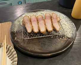 Dinner at Tonkatsu Fujii (とんかつ ふじ井)