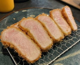 Dinner at Tonkatsu Fujii (とんかつ ふじ井)