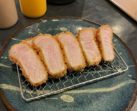 Dinner at Tonkatsu Fujii (とんかつ ふじ井)