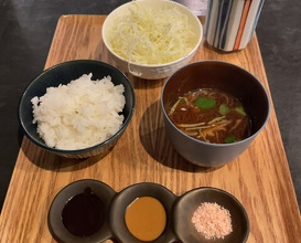 Dinner at Tonkatsu Fujii (とんかつ ふじ井)
