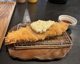 Dinner at Tonkatsu Fujii (とんかつ ふじ井)