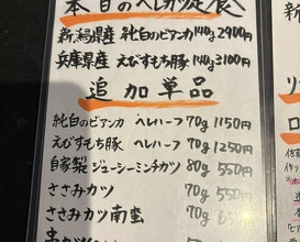 Dinner at Tonkatsu Fujii (とんかつ ふじ井)