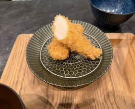 Dinner at Tonkatsu Fujii (とんかつ ふじ井)
