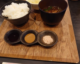 Dinner at Tonkatsu Fujii (とんかつ ふじ井)