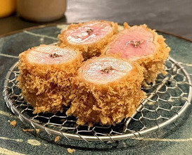 Dinner at Tonkatsu Fujii (とんかつ ふじ井)