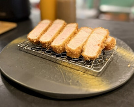 Dinner at Tonkatsu Fujii (とんかつ ふじ井)