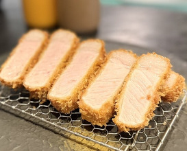 Dinner at Tonkatsu Fujii (とんかつ ふじ井)