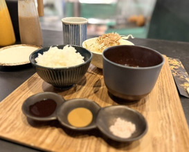 Dinner at Tonkatsu Fujii (とんかつ ふじ井)