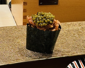 Dinner at Sushi Fujinaga (鮓 ふじなが)