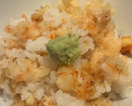 Dinner at Tempura Fukamachi (てんぷら 深町)