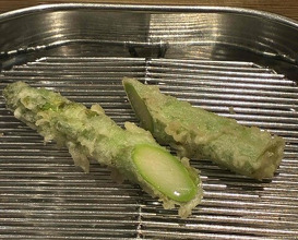 Dinner at Tempura Fukamachi (てんぷら 深町)