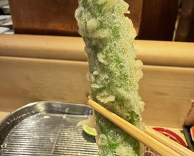 Dinner at Tempura Fukamachi (てんぷら 深町)