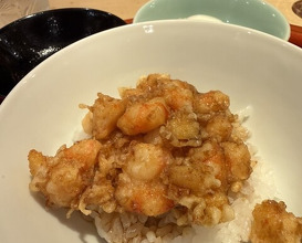 Dinner at Tempura Fukamachi (てんぷら 深町)