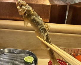 Dinner at Tempura Fukamachi (てんぷら 深町)