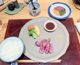 Dinner at Niku Ryori Fukunaga (肉料理ふくなが)