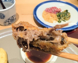 Dinner at Niku Ryori Fukunaga (肉料理ふくなが)