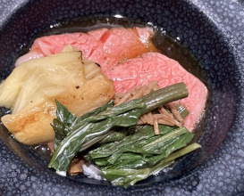 Dinner at Niku Ryori Fukunaga (肉料理ふくなが)